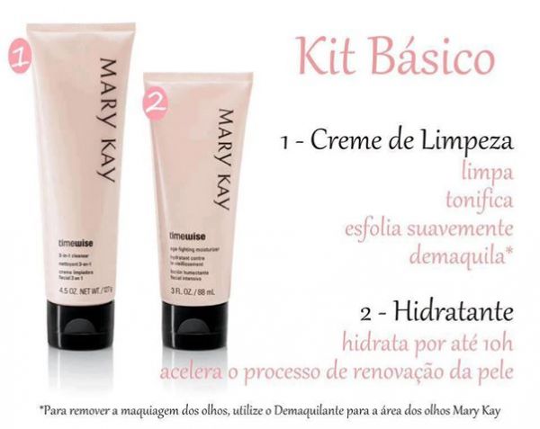 Kit Básico de Limpeza para cuidados com a pele TimeWise